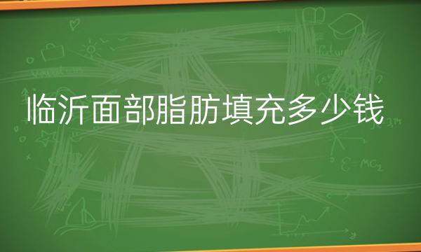 临沂面部脂肪填充哪家医院比较好?价格一览