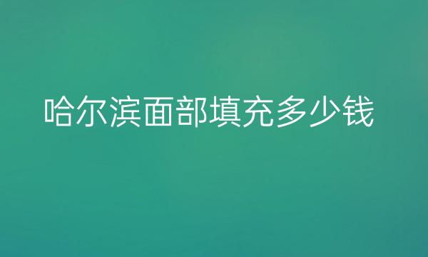 哈尔滨面部填充整形医院哪家好?艺星、瑞丽排在榜前