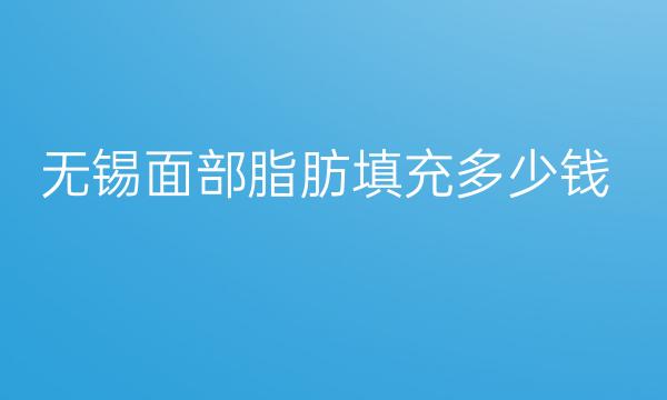 无锡面部脂肪填充整形医院哪家好?医院排名前10名单一览