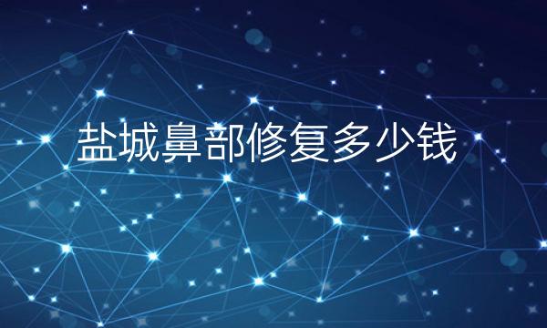 盐城鼻部修复哪家医院比较好?价格一览